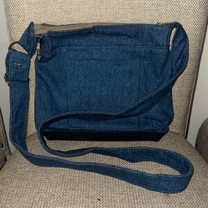 Jeannette Barry Stylish Blue Denim Bag